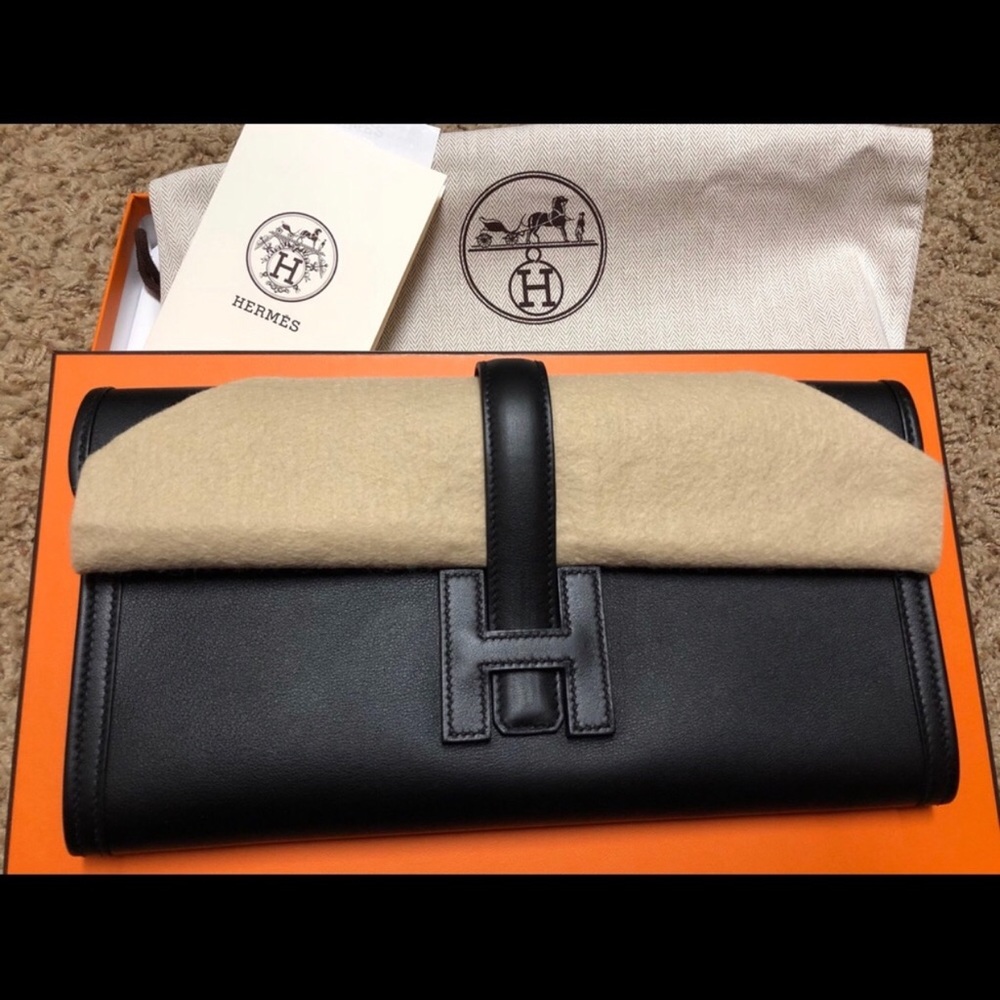 Hermès Black Swift Jige Elan 29